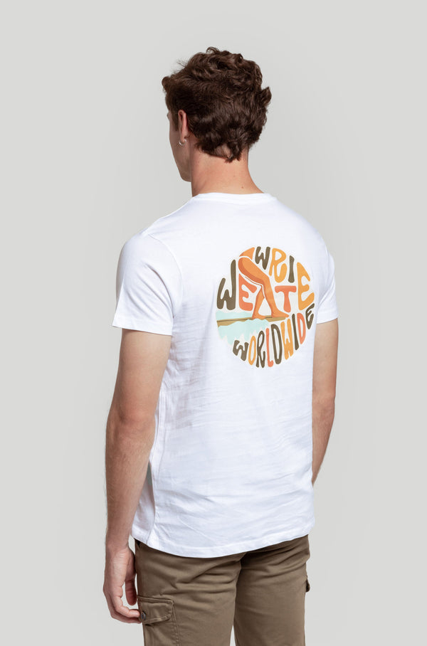 Camiseta Vaquera Blanco SKU 0.30860