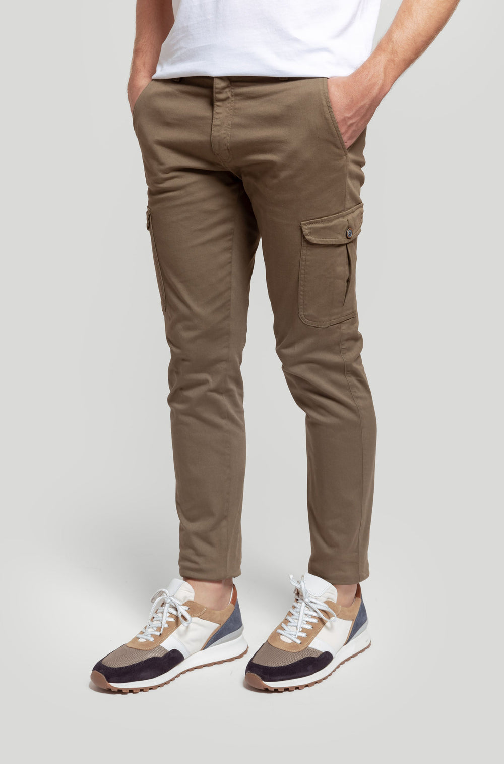 Chino Cargo Tapeta Kaki SKU 0.24297