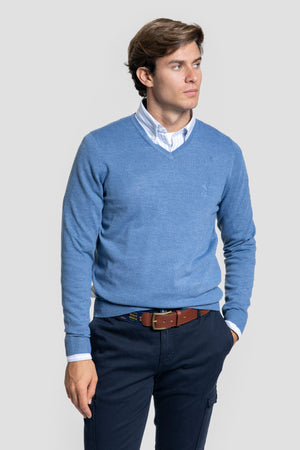 Jersey Cuello Pico Índigo - Raíces SKU 0.32017