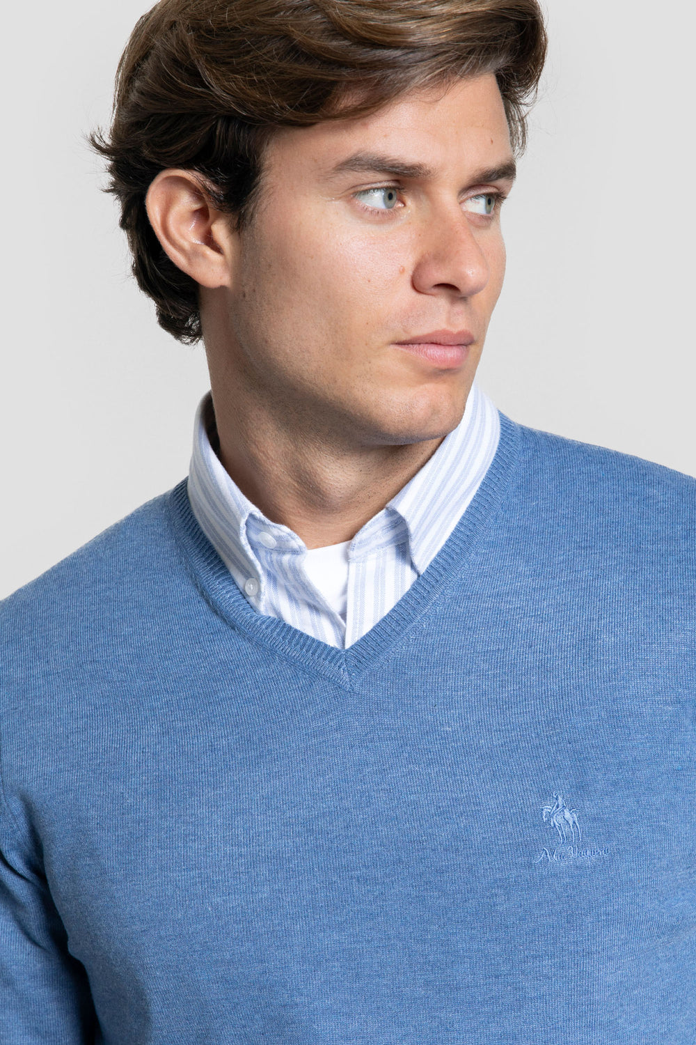 Jersey Cuello Pico Índigo - Raíces SKU 0.32017