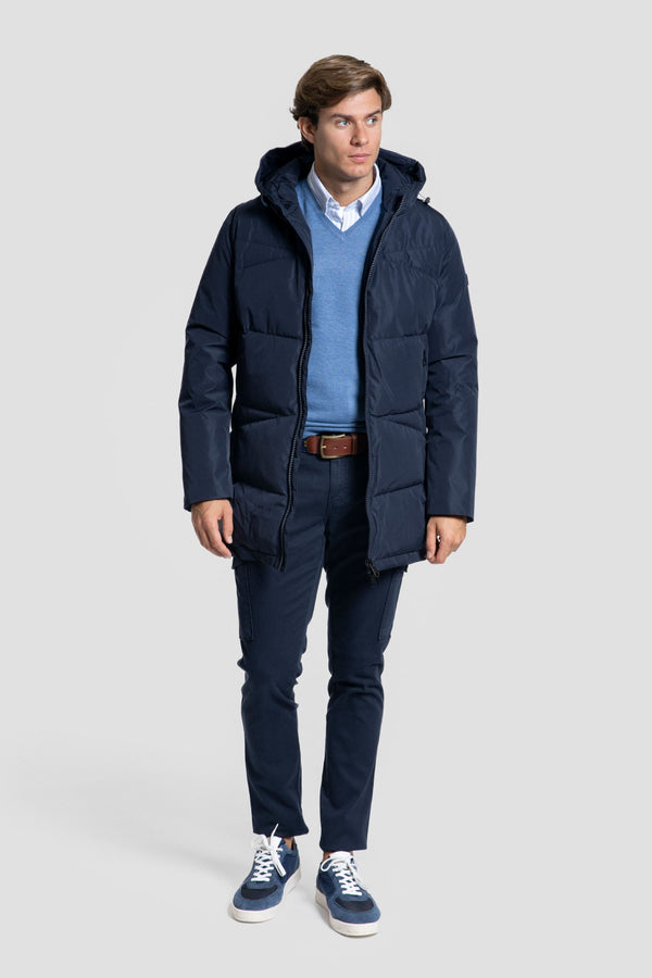 Chaqueton Largo Marino SKU 0.32370