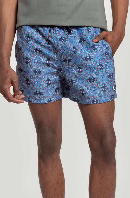 Maiô estampado azul marinho SKU 0,30879