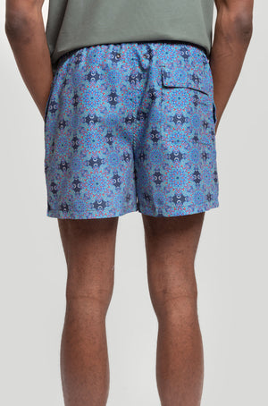 Maiô estampado azul marinho SKU 0,30879