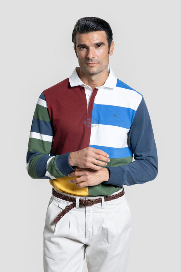 Polo Manga Larga Burdeos SKU 0.32459