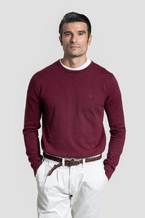 Jersey Cuello Caja Burdeos - Raíces SKU 0.32397