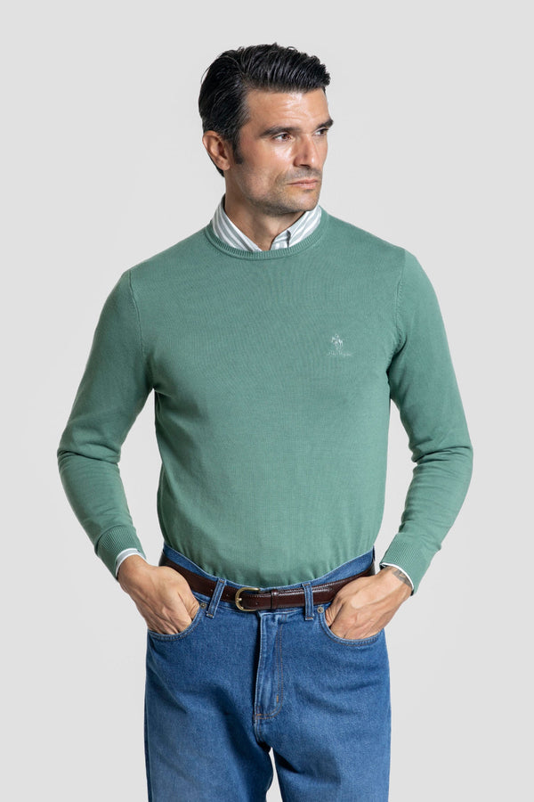 Jersey Cuello Caja Verde Hoja - Raíces SKU 0.32018