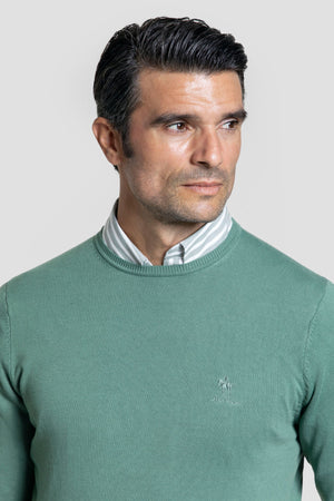 Jersey Cuello Caja Verde Hoja - Raíces SKU 0.32018