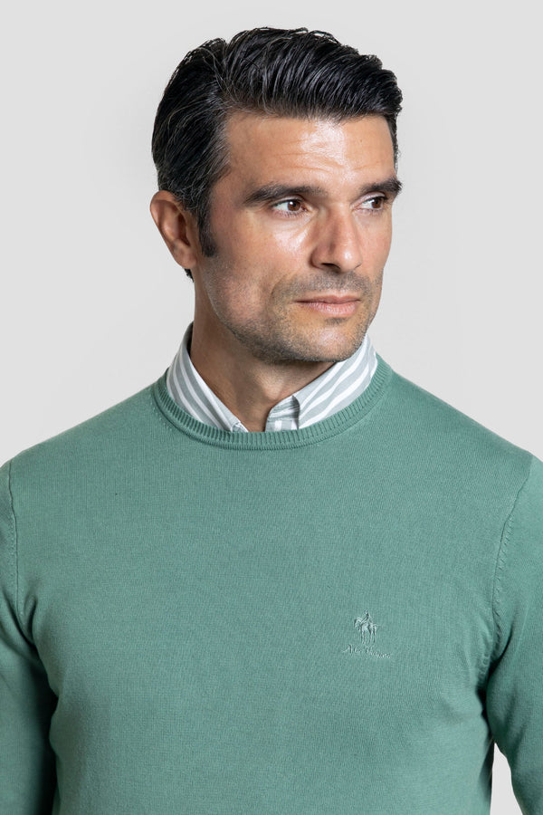 Jersey Cuello Caja Verde Hoja - Raíces SKU 0.32018