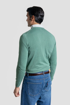 Jersey Cuello Caja Verde Hoja - Raíces SKU 0.32018