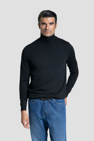 Jersey Cuello Alto Negro - Raíces SKU  0.32028