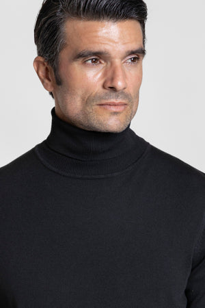 Jersey Cuello Alto Negro - Raíces SKU  0.32028
