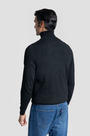 Jersey Cuello Alto Negro - Raíces SKU  0.32028