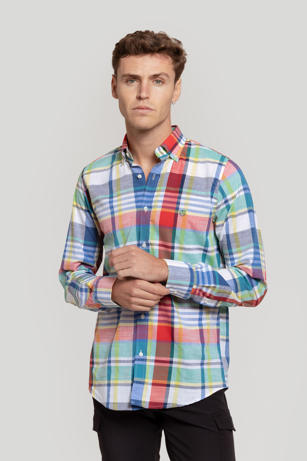 Camisa Cuadro Lino SKU 0.28020