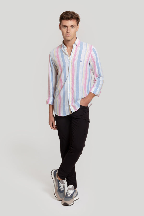 Camisa Rayas Multicolor SKU 0.28429