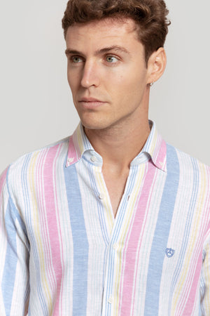 Camisa Rayas Multicolor SKU 0.28429