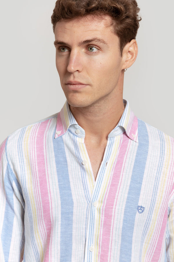Camisa Rayas Multicolor SKU 0.28429