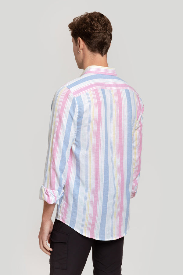 Camisa Rayas Multicolor SKU 0.28429