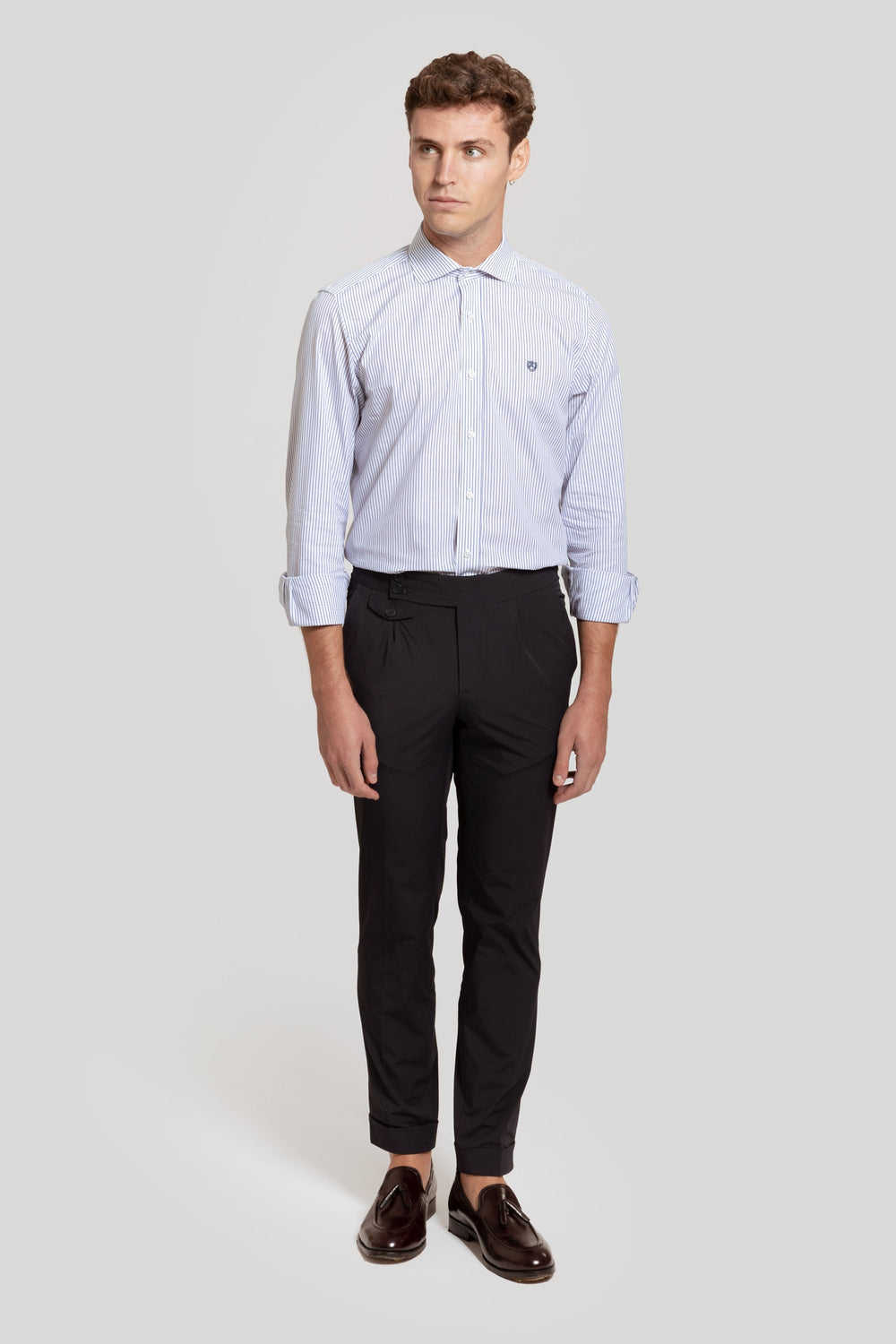 Camisa Vestir Raya Marino SKU 0.30835