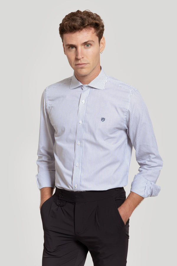 Camisa Vestir Raya Marino SKU 0.30835
