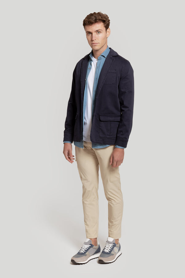 Blazer esportivo azul marinho SKU 0,29691