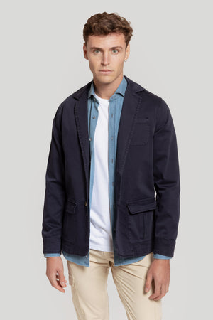 Blazer esportivo azul marinho SKU 0,29691