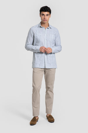 Chemise guayabera kaki Référence 0.33797