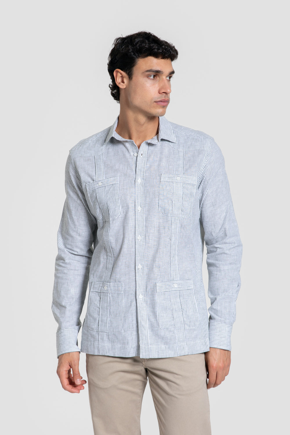 Guayabera Kaki SKU 0.33797
