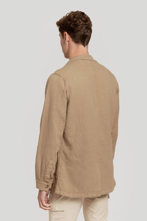 Americana Sport Algodon Lino Camel SKU 0.30293
