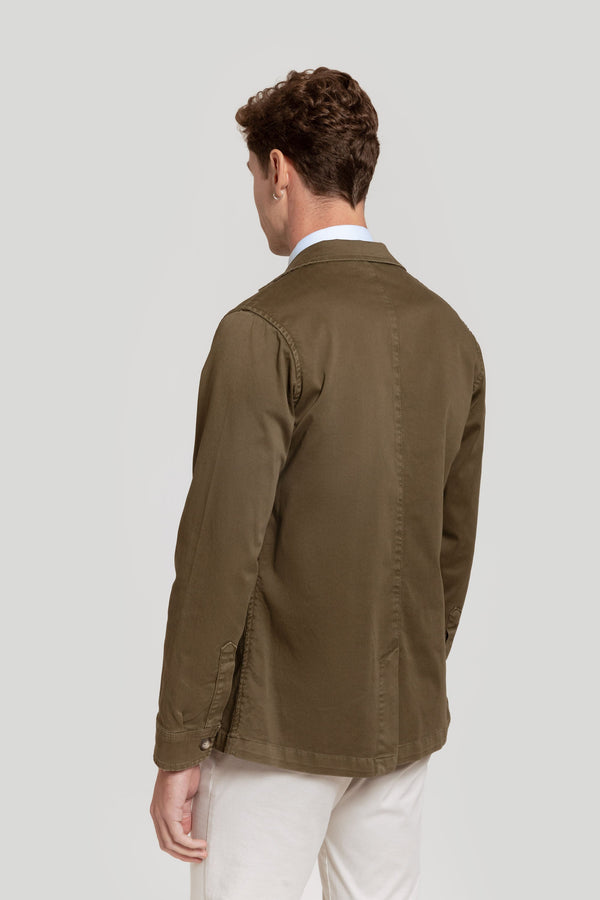 Blazer esportivo cáqui SKU 0.29691