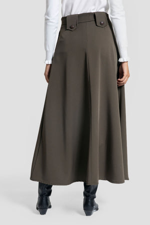 Falda Rociera Kaki SKU 0.31147