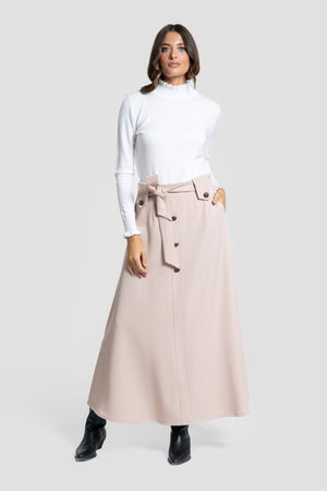 Falda Romeria Hueso SKU 0.31148