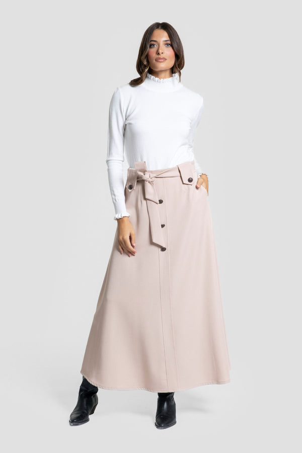 Falda Romeria Hueso SKU 0.31148
