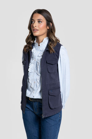 Chaleco Huelva Sra marino SKU 0.32253