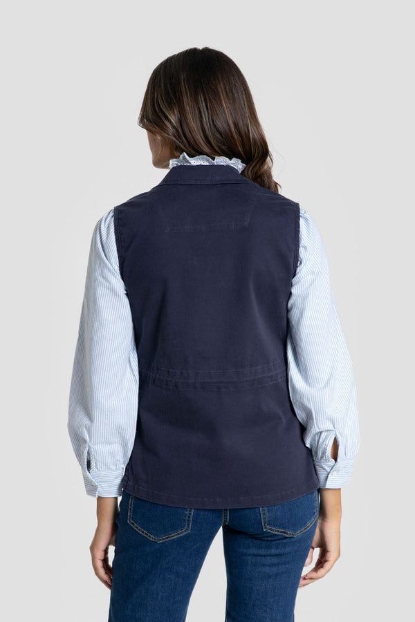 Chaleco Huelva Sra marino SKU 0.32253