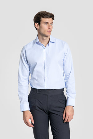 Chemise costume chevron 02 p.e-0.34055 - BLEU CIEL