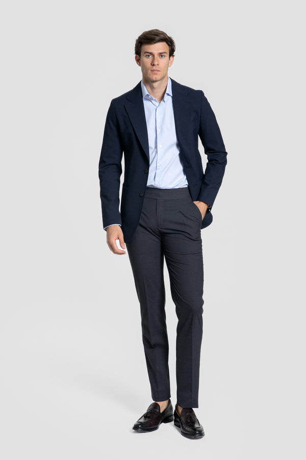 Chemise costume chevron 02 p.e-0.34055 - BLEU CIEL