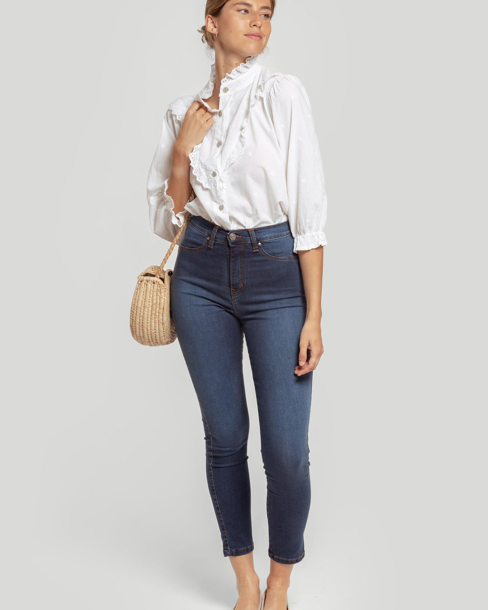 Pantalon en jean skinny SKU 0.30857