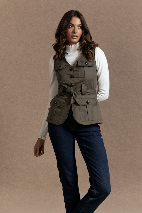 Chaleco Manuela Kaki SKU 0.31744