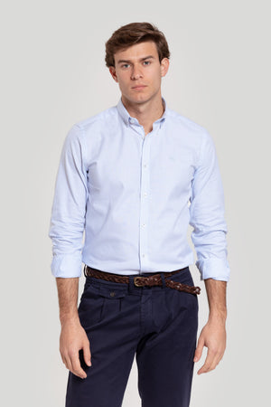 Camisa Oxfor Raya Celeste SKU 0.27264