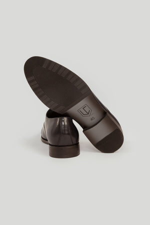 Sapato Monk Strap Couro Brilhante Borgonha SKU 0.30823