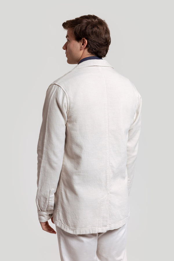 Americana Sport Algodón Lino Hueso SKU 0.30293