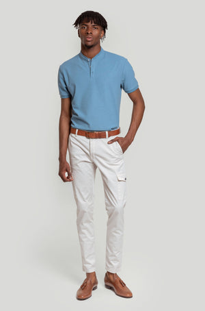 Polo Cuello Botones Índigo SKU 0.31138