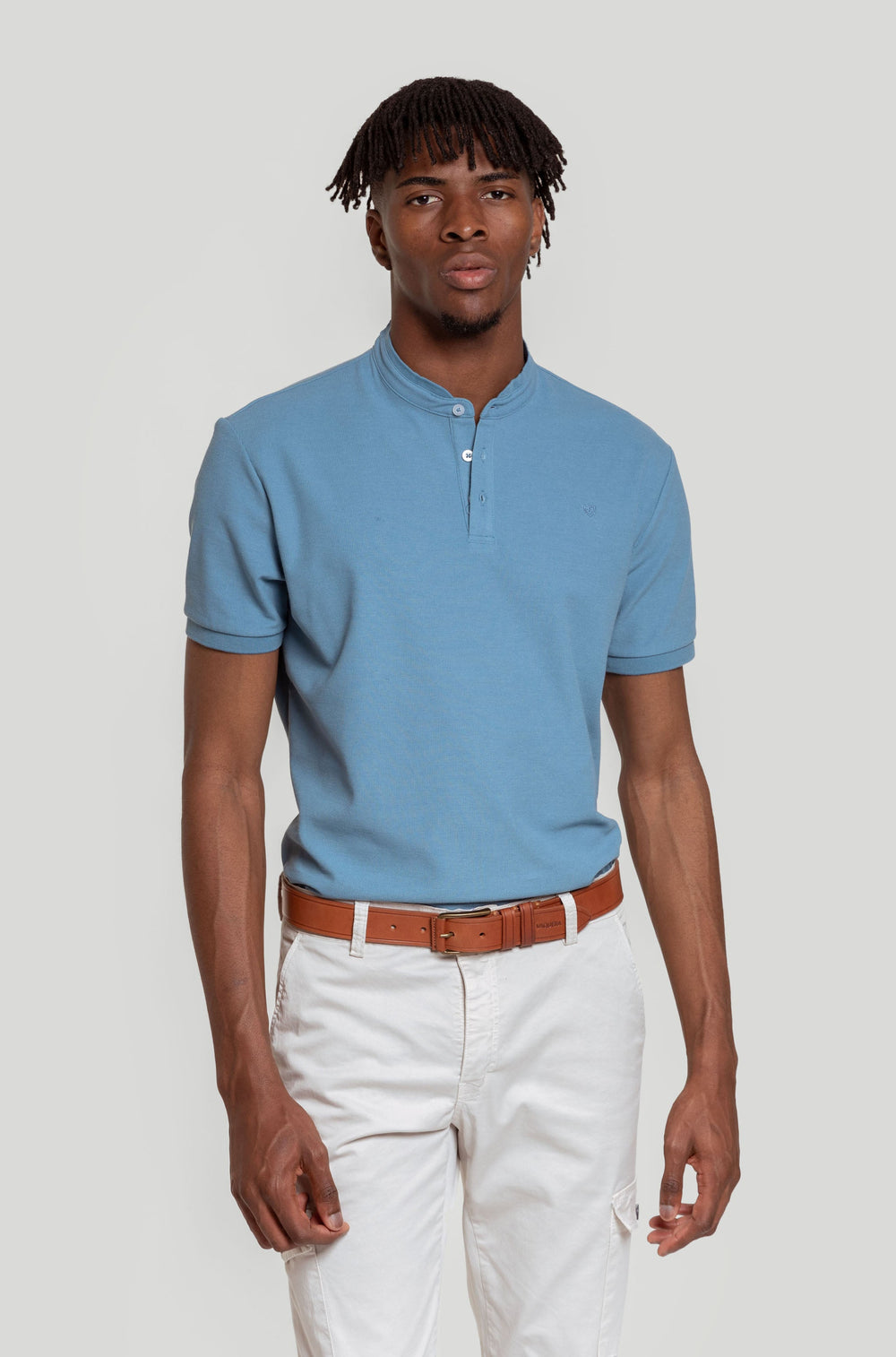 Polo Cuello Botones Índigo SKU 0.31138
