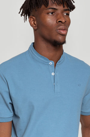 Polo Cuello Botones Índigo SKU 0.31138