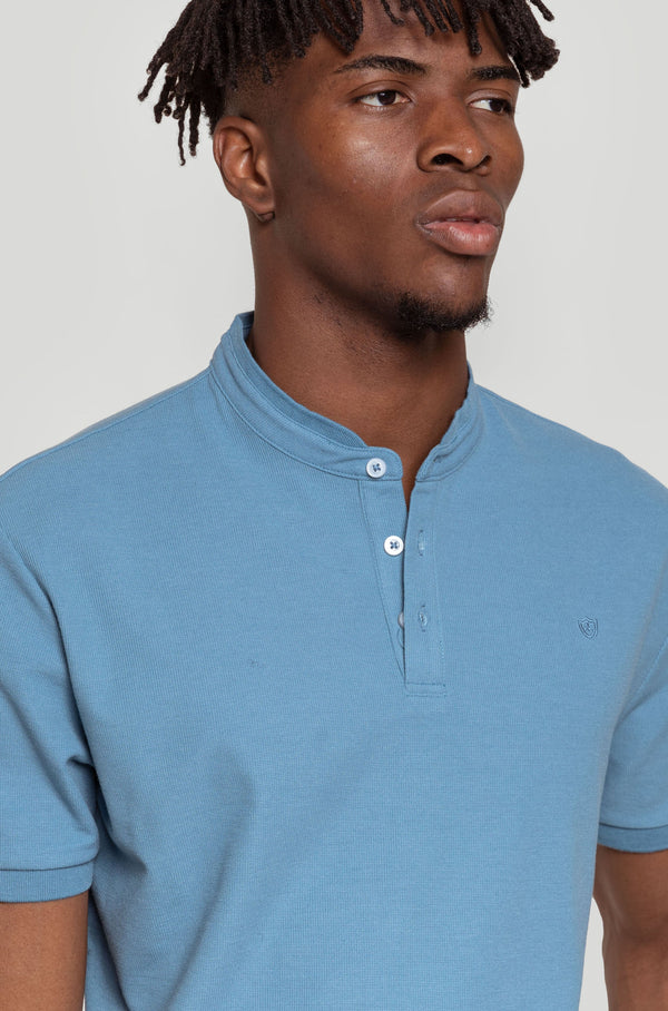 Polo Cuello Botones Índigo SKU 0.31138