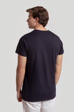 Camiseta etnica va Azul Marino SKU 0.30295