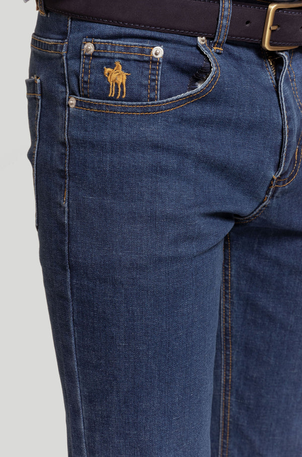 Pantalon Vaquero Regular Fit Piedra SKU 0.30829  - REF: 2000