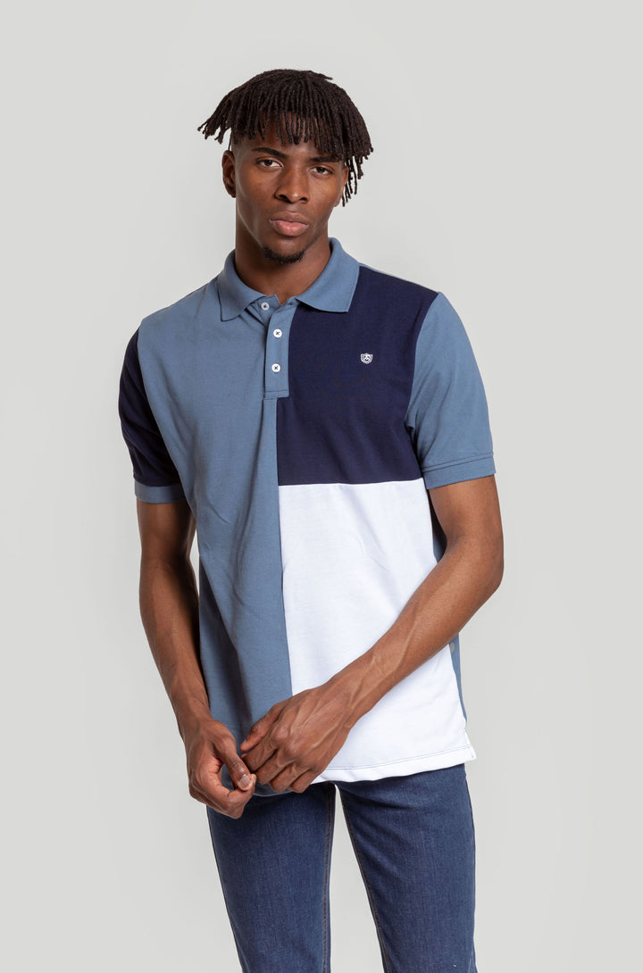 Polo xadrez azul marinho SKU 0,31154