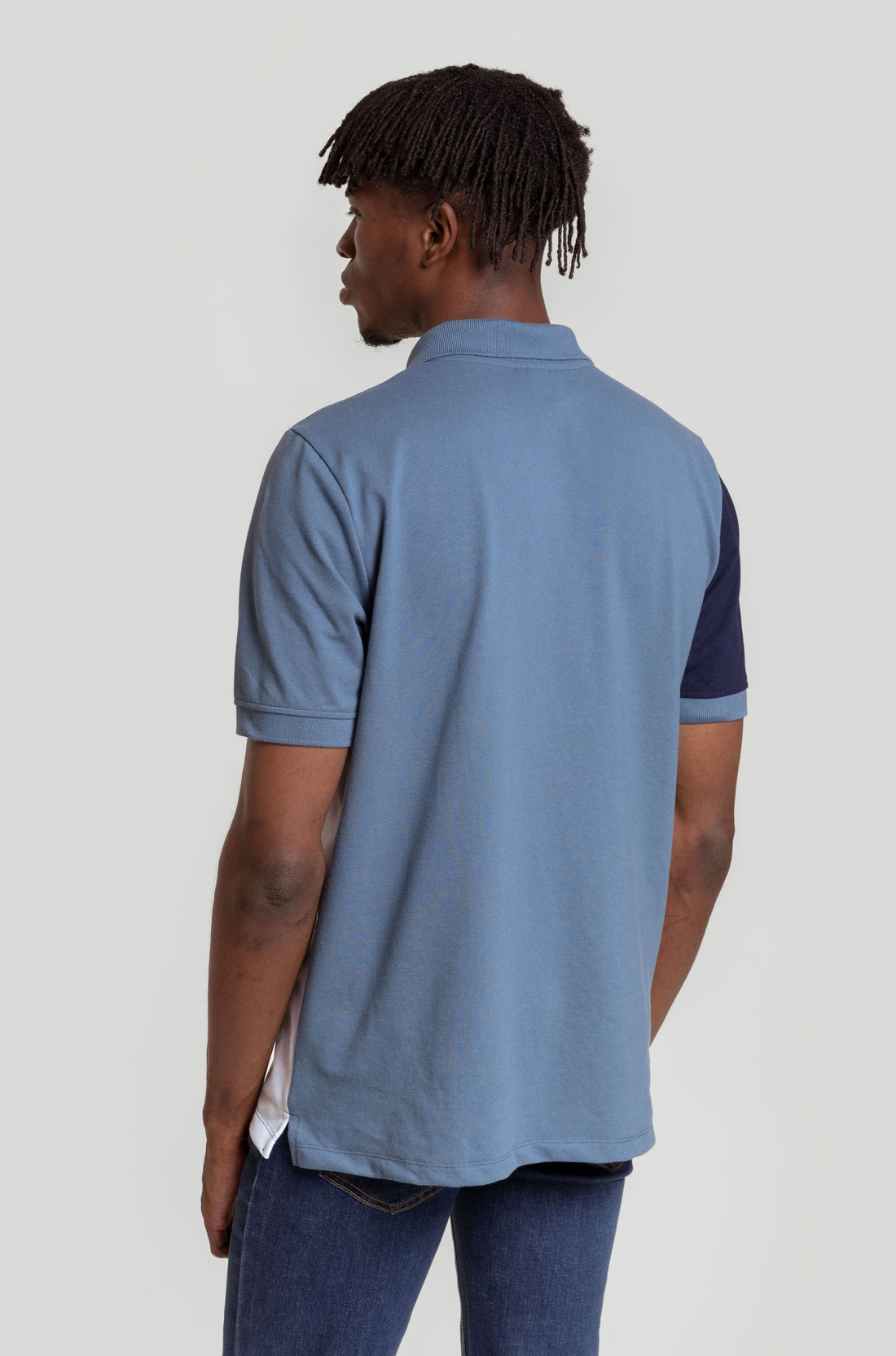 Polo xadrez azul marinho SKU 0,31154