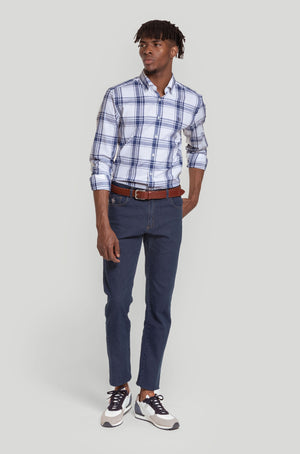 Camisa Cuadro Marino SKU 0.28019